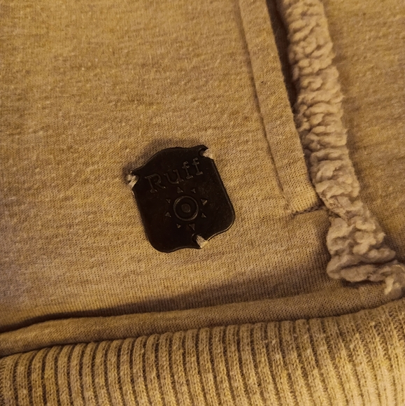 RUFF HEWN FLEECE VEST - Picture 4 of 4